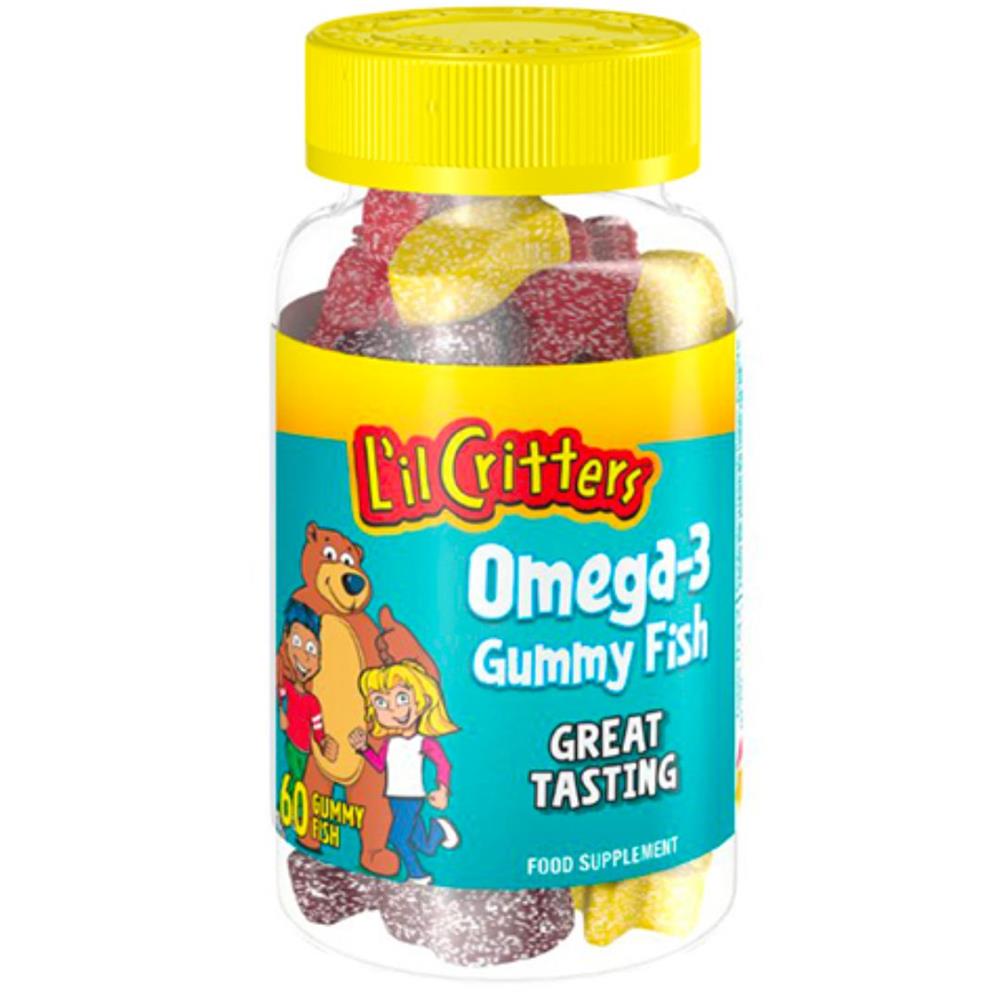 LIL CRITTERS CHILD OMEGA 3 GUMMY 60CT