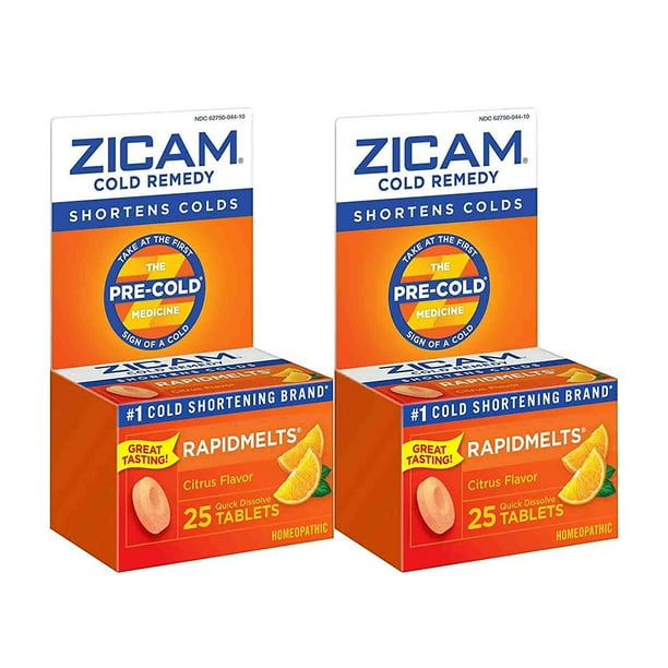 ZICAM RAPIDMELT CITRUS 25CT