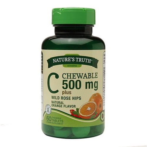 NT VITAMIN C/RH CW 500MG 60 ORN