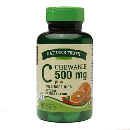 NT VITAMIN C/RH CW 500MG 60 ORN