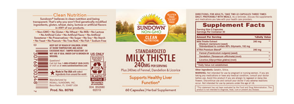 MILK THISTLE CP 240MG 60