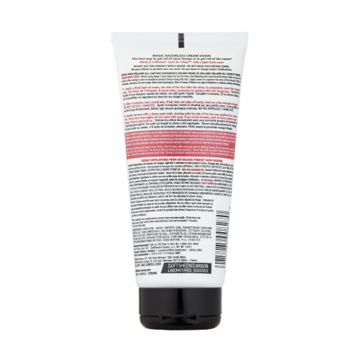 SoftSheen Carson Magic Razorless Shaving Cream for Hair Removal, 6 oz
