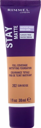 Rimmel London, Stay Matte Foundation, Sun Beige