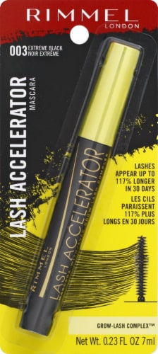 Rimmel Lash Accelerator Mascara - Extreme Black - 0.23 fl oz