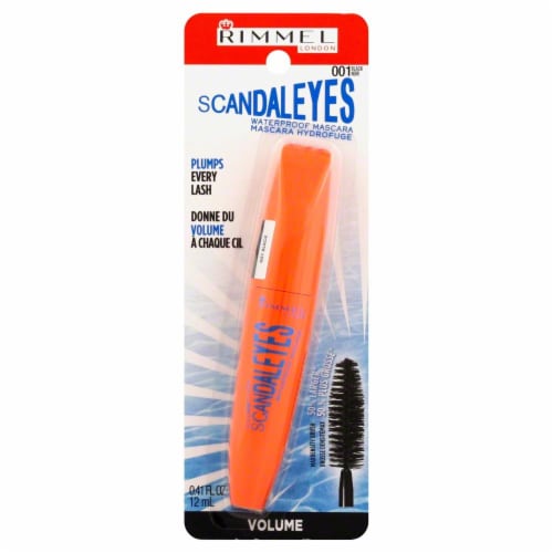 Rimmel Scandaleyes Waterproof Mascara Black 001