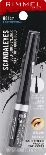 Rimmel London Scandaleyes Bold Liquid Eyeliner 001 Black Noir
