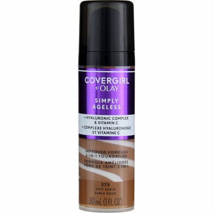 COVERGIRL + Olay Simply Ageless 3-in-1 Liquid Foundation - 275 Soft Sable