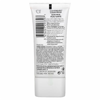 COVERGIRL Clean Fresh Skin Milk Foundation Dewy Finish - 560 Medium