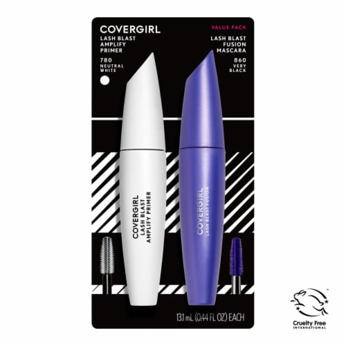 COVERGIRL Lash Blast Volume & Lash Blast Amplify Primer Pack - 800 Very Black & 780 Neutral White