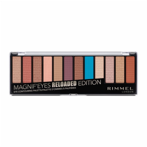 Rimmel London Magnif’Eyes Eyeshadow Palette, Reloaded Edition, 14g