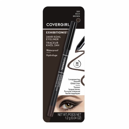 COVERGIRL Exhibitionist 24-Hour Kohl Eyeliner - 300 Rich Brown