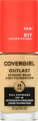 COVERGIRL Outlast Extreme Full Coverage Liquid Foundation - 817 Golden Natural