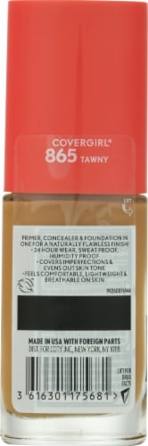 COVERGIRL Outlast Extreme Full Coverage Liquid Foundation - 865 Tawny