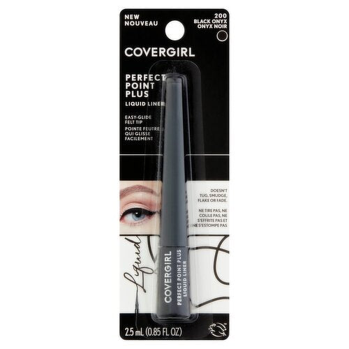 COVERGIRL Perfect Point Plus Liquid Liner - 200 Black Onyx