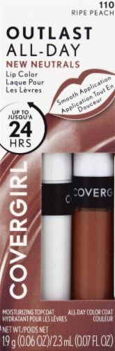 COVERGIRL Outlast All-Day Lip Color with Topcoat - 110 Ripe Peach