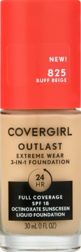 COVERGIRL Outlast Extreme Wear 3-in-1 Foundation - 825 Buff Beige