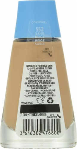 COVERGIRL Clean Matte Liquid Foundation - 553 Sand Beige