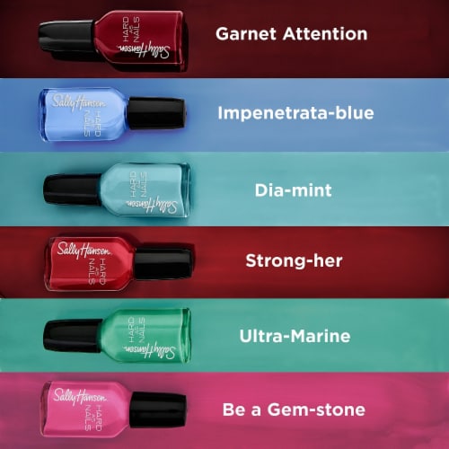 Sally Hansen  Hard as Nails Color - Iridescent Sea - Ultra-Marine - 0.45 fl oz.