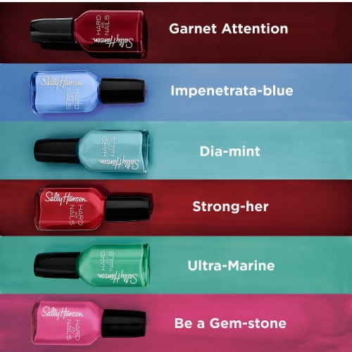 Sally Hansen Hard As Nails - Iridescent Sea - Be a Gem Stone - 0.45 fl oz