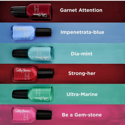 Sally Hansen Hard As Nails - Iridescent Sea - Be a Gem Stone - 0.45 fl oz