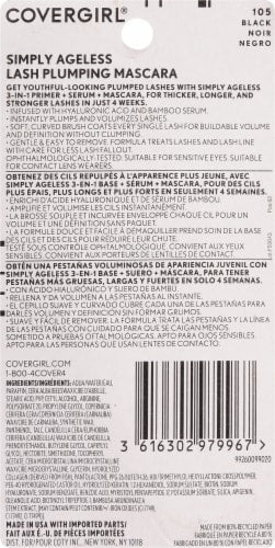 COVERGIRL Simply Ageless Lash Plumping Mascara - 105 Black