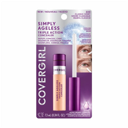 COVERGIRL Simply Ageless Triple Action Concealer - 320 Classic Ivory