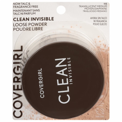 COVERGIRL Clean Invisible Loose Powder - 115 Translucent Medium