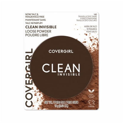 COVERGIRL Clean Invisible Loose Powder - 140 Translucent Dark
