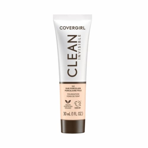 COVERGIRL Clean Invisible Foundation - 100 Fair Porcelain