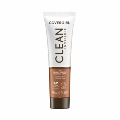 COVERGIRL Clean Invisible Pressed Powder Foundation - 180 Golden Caramel