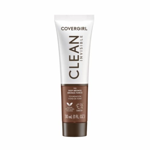 COVERGIRL Clean Invisible Foundation - 190 Deep Bronze