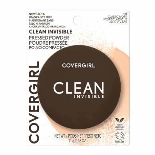 COVERGIRL Clean Invisible Foundation, Carded - 110 Classic Ivory