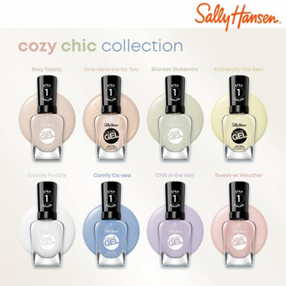 Sally Hansen Miracle Gel Nail Polish, Cozy Chic Collection - Chill in the Heir