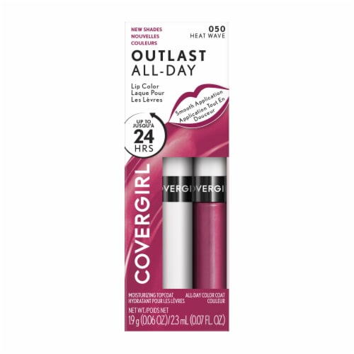 COVERGIRL Outlast All-Day Lip Color with Topcoat - 050 Heat Wave