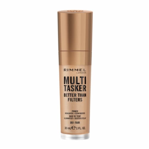Rimmel London Multi Tasker Better Than Filters 3-in-1 Primer, Highlighter + Glow Booster - 004 Light Medium