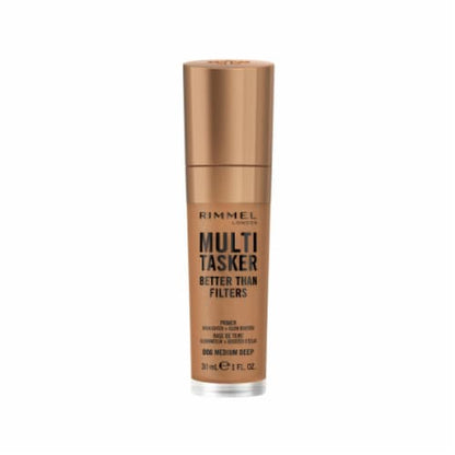 Rimmel London Multi Tasker Better Than Filters 3-in-1 Primer, Highlighter + Glow Booster - 006 Medium Deep