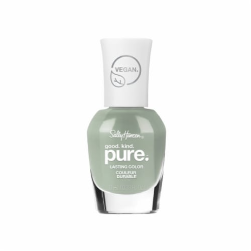 Sally Hansen Good.Kind.Pure. Moss Mosaic, 16-free and 100% Vegan, Long Lasting, Green Nail Polish
