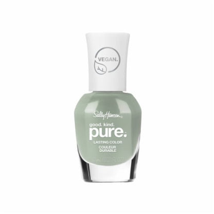 Sally Hansen Good.Kind.Pure. Moss Mosaic, 16-free and 100% Vegan, Long Lasting, Green Nail Polish