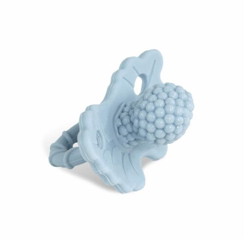 RaZbaby Fruitique Infant & Baby Massager & Teether Toy 3-Pack Fruit-Shaped Multi-Texture Teethers