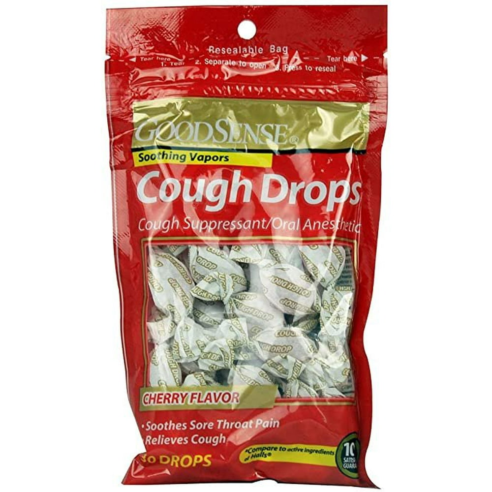 GS COUGH DROPS BAG CHERRY 30CT