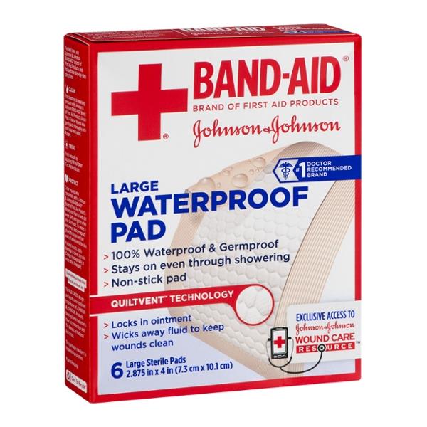 BAND AID WATERPROOF CLR REG BDG 20CT