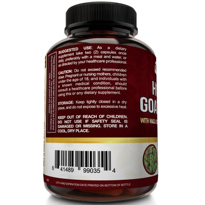 NT HORNY GOAT WEED CP 60 W/MACA