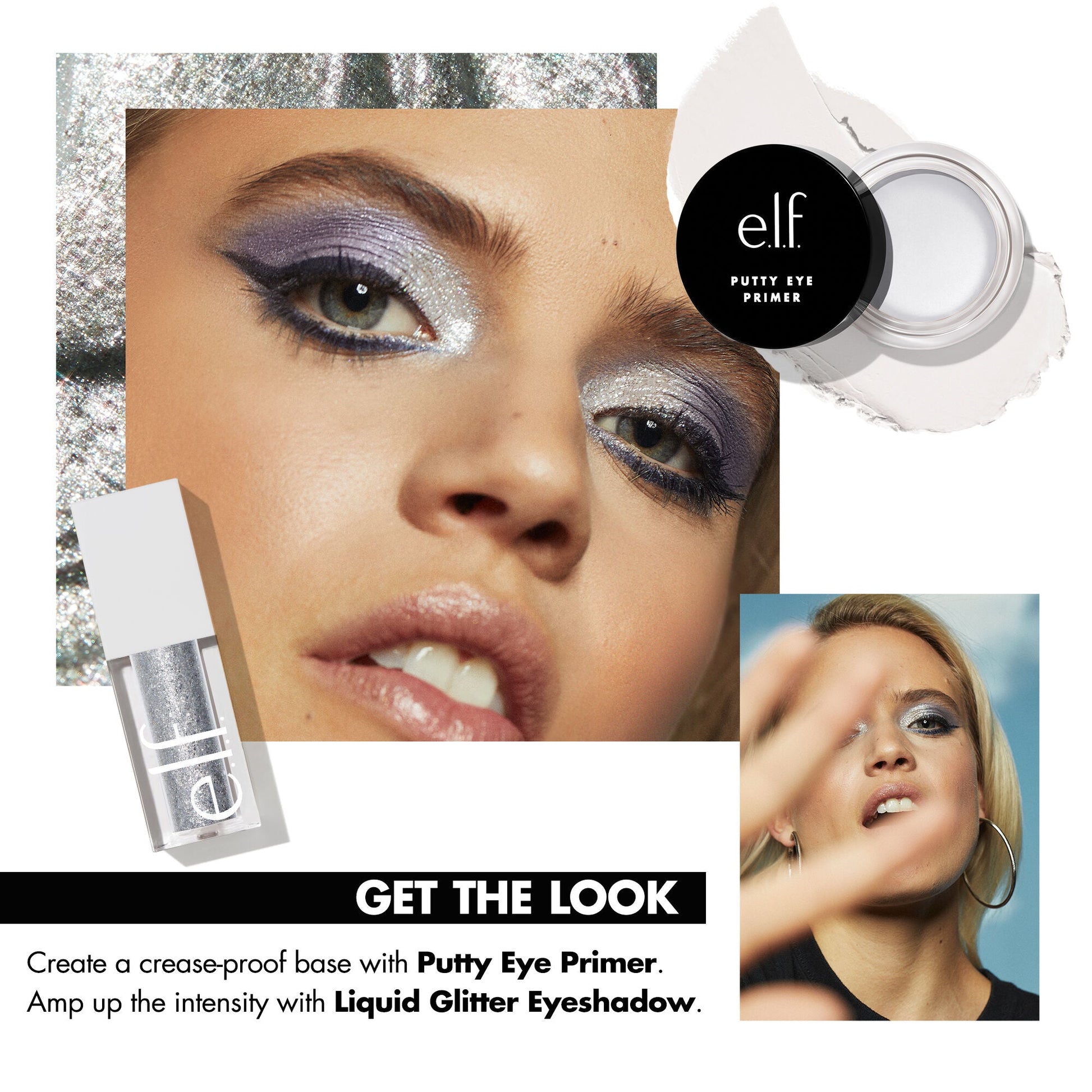 e.l.f. Putty Eye Primer - White
