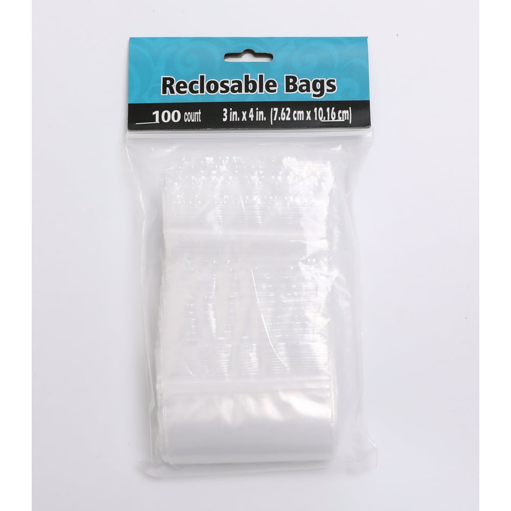 BAG ZIP CLEAR 4ML 9X12 500CT RD PLST