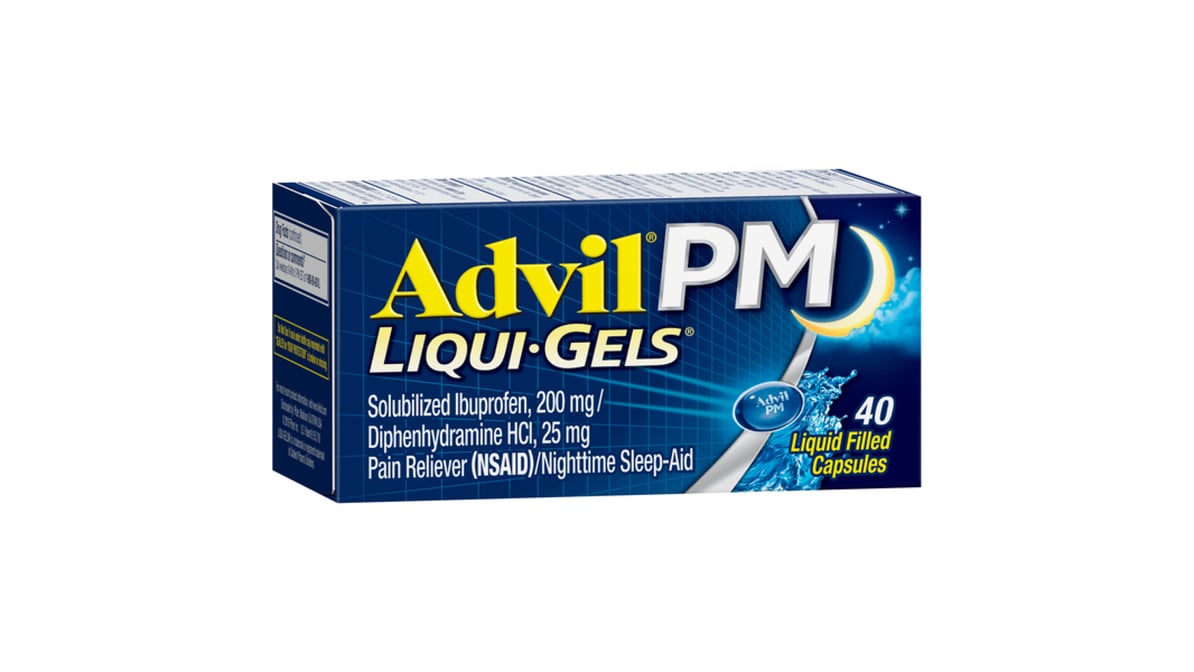 ADVIL PM LIQUIGEL 40CT