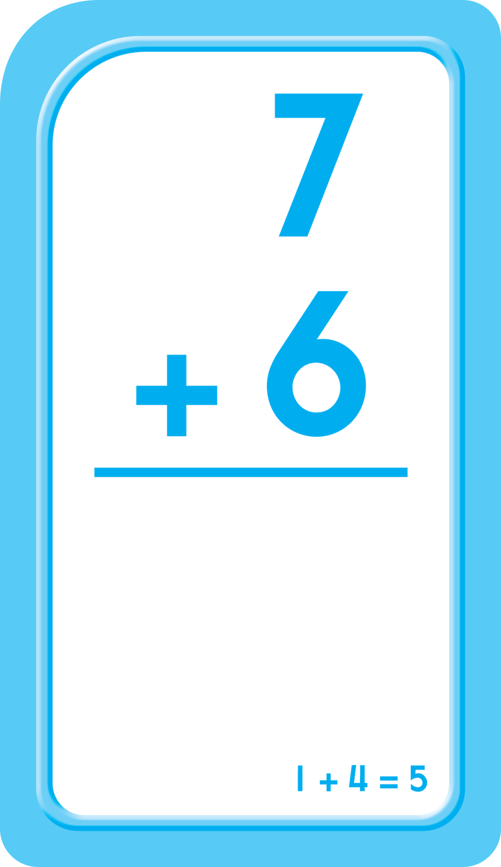 School Zone Addition Flash Cards 0-12