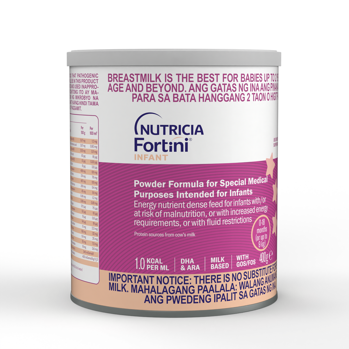 FORTINI INFANT FRML LQ 12X118ML