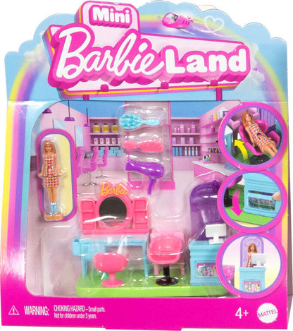 Barbie Mini BarbieLand Interactive Playsets with Doll - Assorted