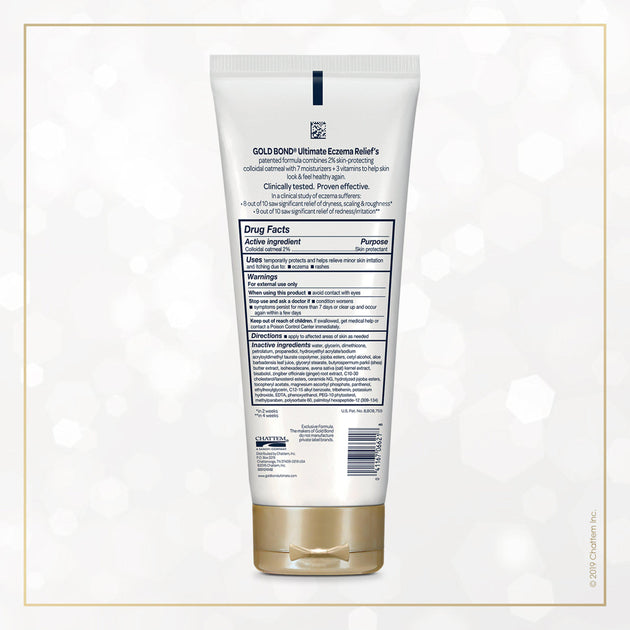 GOLD BOND ULTIMATE ECZEMA RELF CREAM 8OZ