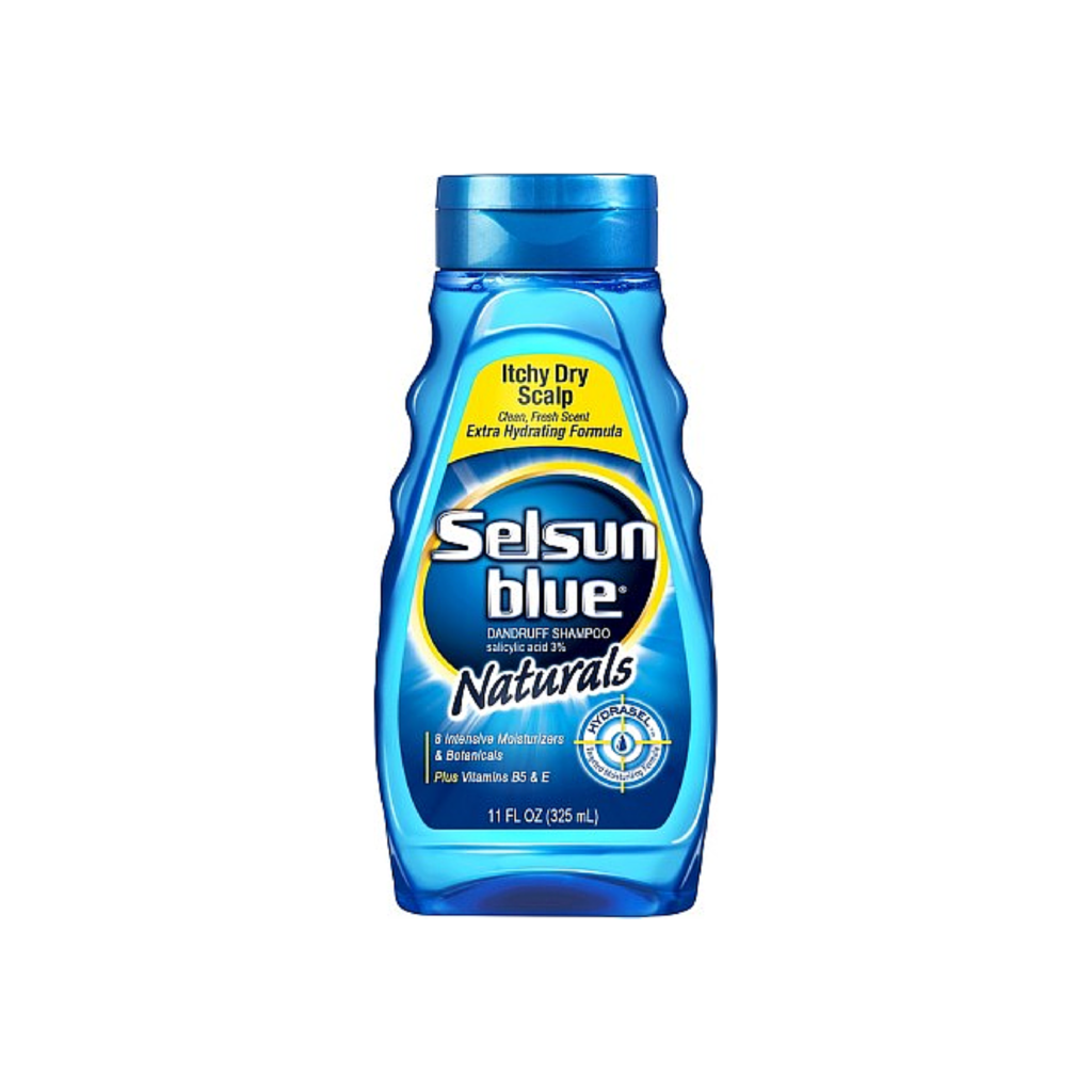 Selsun Blue Shampoo Dandruff Itchy Dry Scalp 11oz